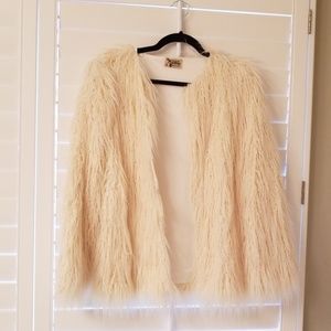 Show me your Mumu faux fur  jacket